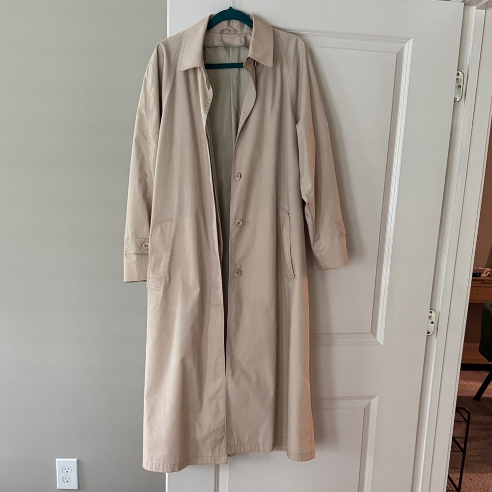 London Fog Classic Beige Trench Coat